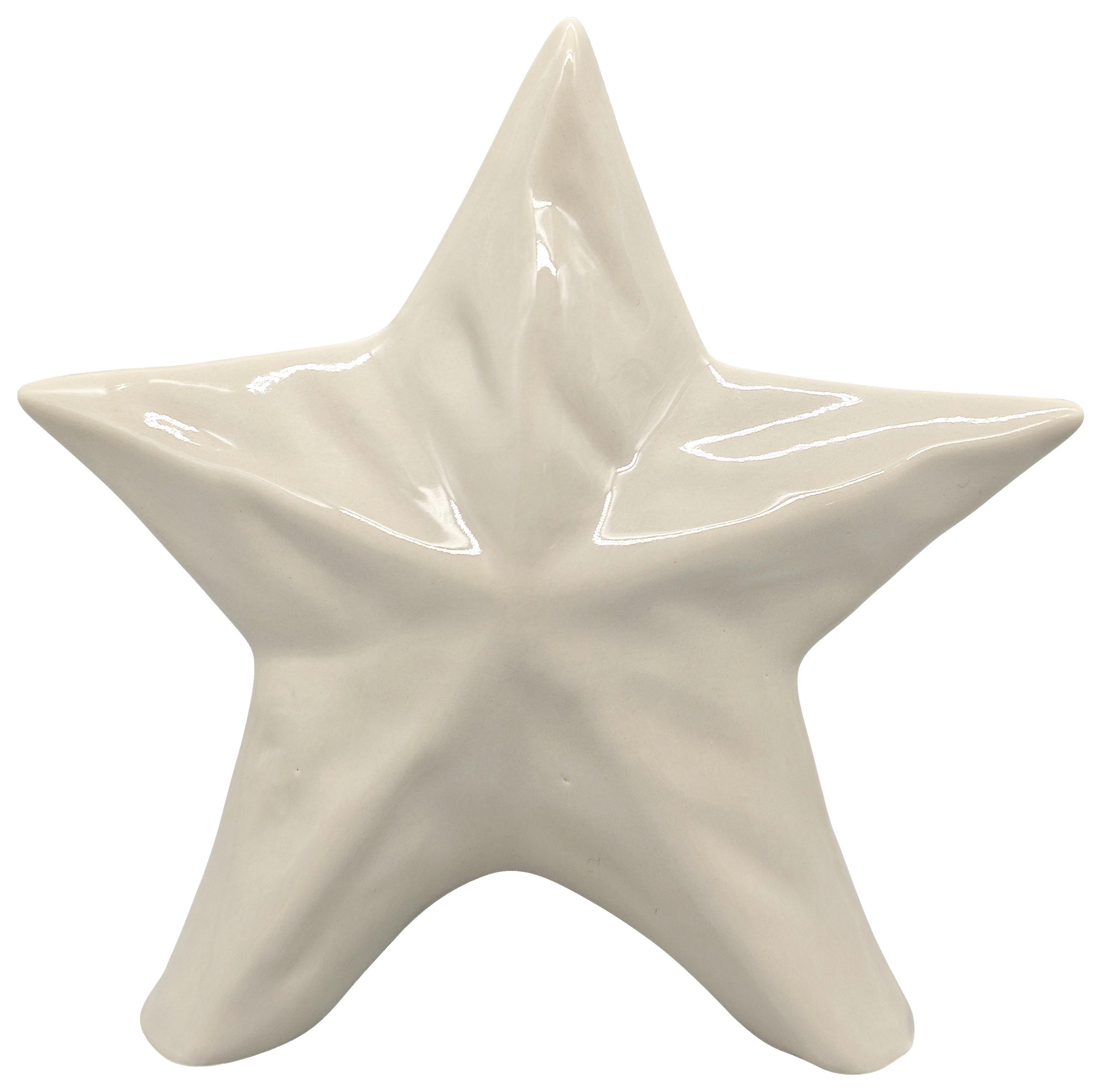 Dekostern Miki Beige - beige, Konventionell, céramique (15/14,5/5cm) - Mömax