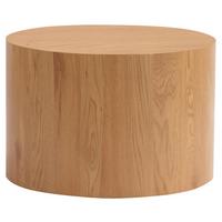 STOLIK BOCZNY MIGUEL - kolor dębowy, Design, materiał drewnopochodny (60/60/40cm) - Xora