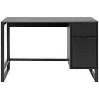 BIURKO SUMATRA 30A - antracytowy, Basics, materiał drewnopochodny/tworzywo sztuczne (120/65/75cm) - MID.YOU