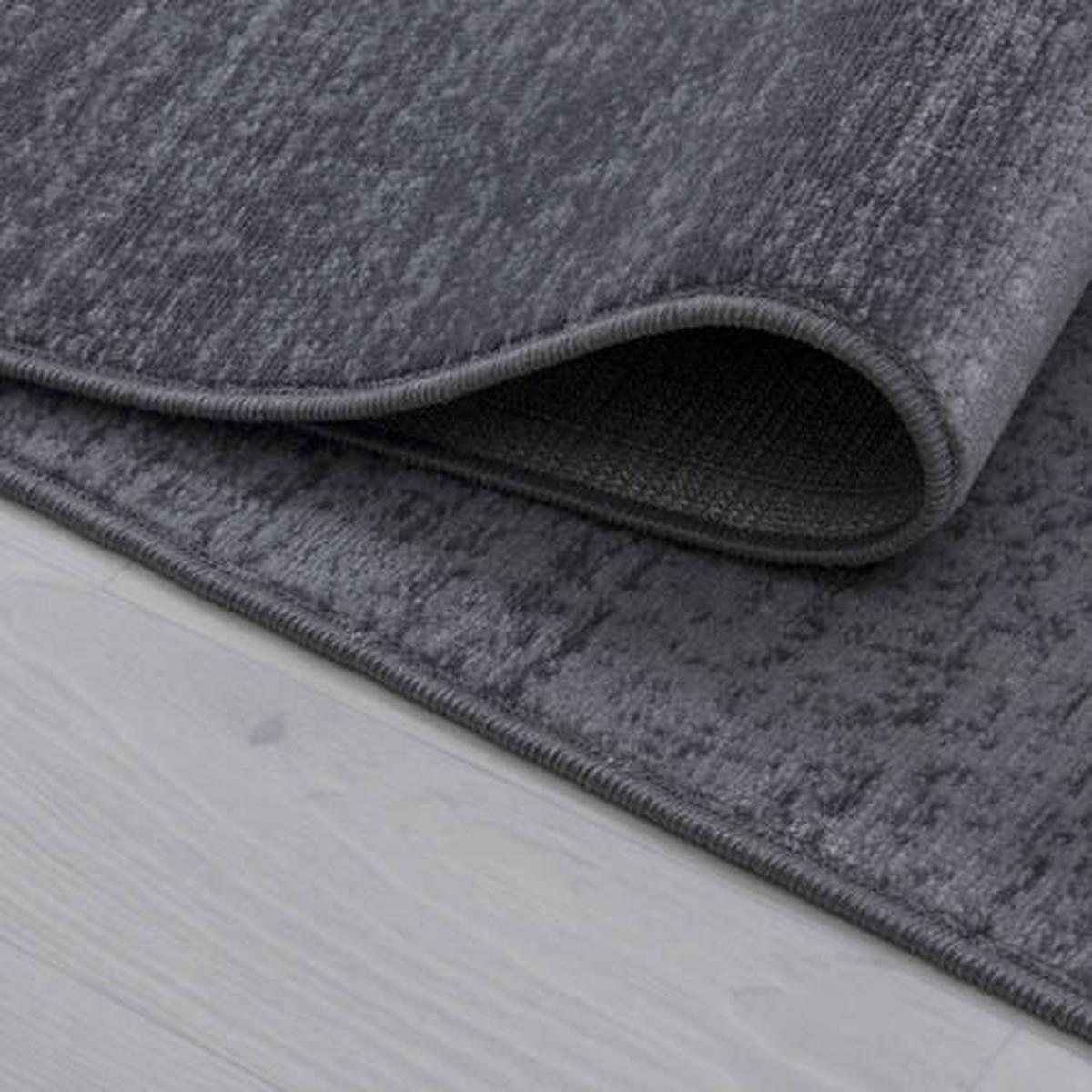 Tkana Preproga Plus, Siva, 140x200cm - siva, Basics, tekstil (140/200cm) - Novel
