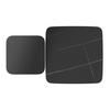 SOFFBORD THIAGO - svart, Modern, trämaterial/sten (55/34/55/34/32/46cm) - Bessagi Home