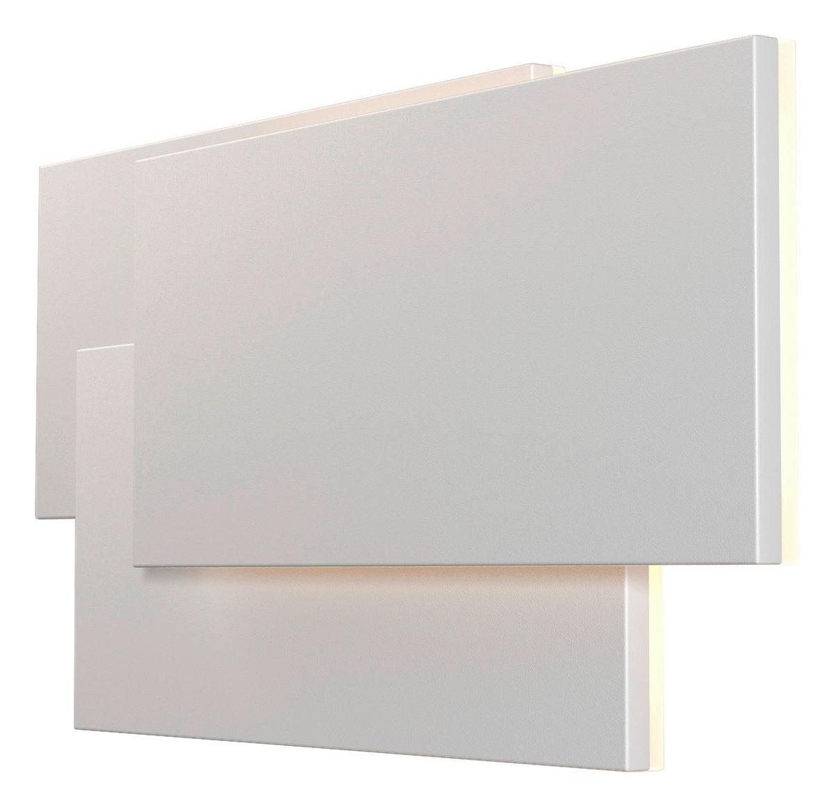 Wandleuchte Trame Weiß max. 12 Watt - Weiß, Trend, Metall (5,5/12,5/26cm) - MAYTONI