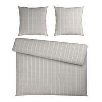 Bettwäsche Tyline XXL Hellgrau ca. 200x200cm - Hellgrau, Textil (200/200cm) - Mömax