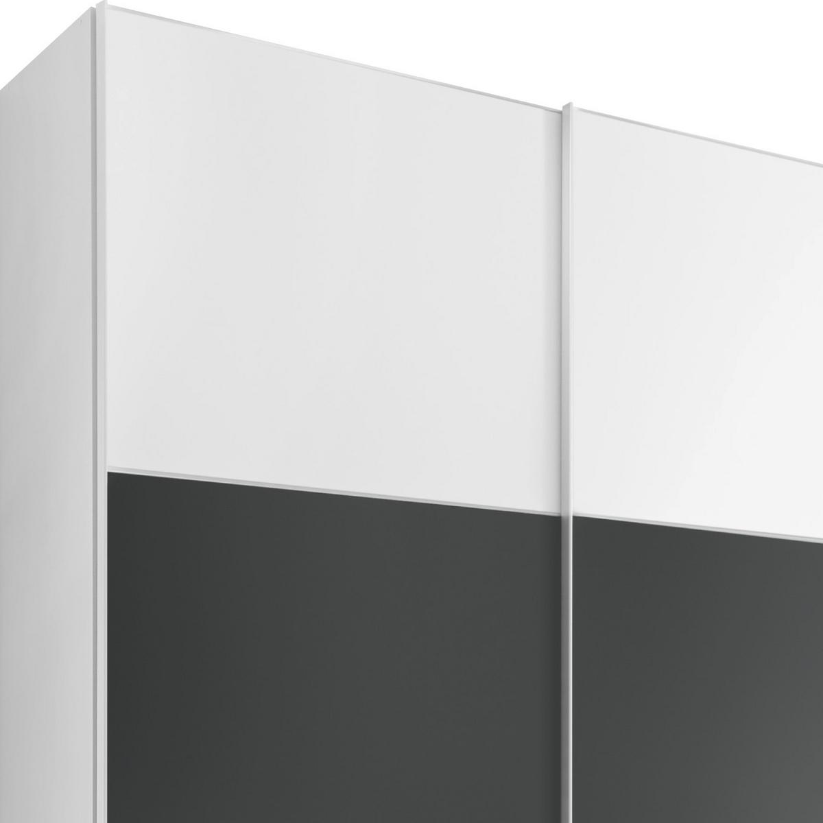 Ormar S Kliznim Vratima Includo - bijela/antracit, Design (298/222/68cm) - Premium Living