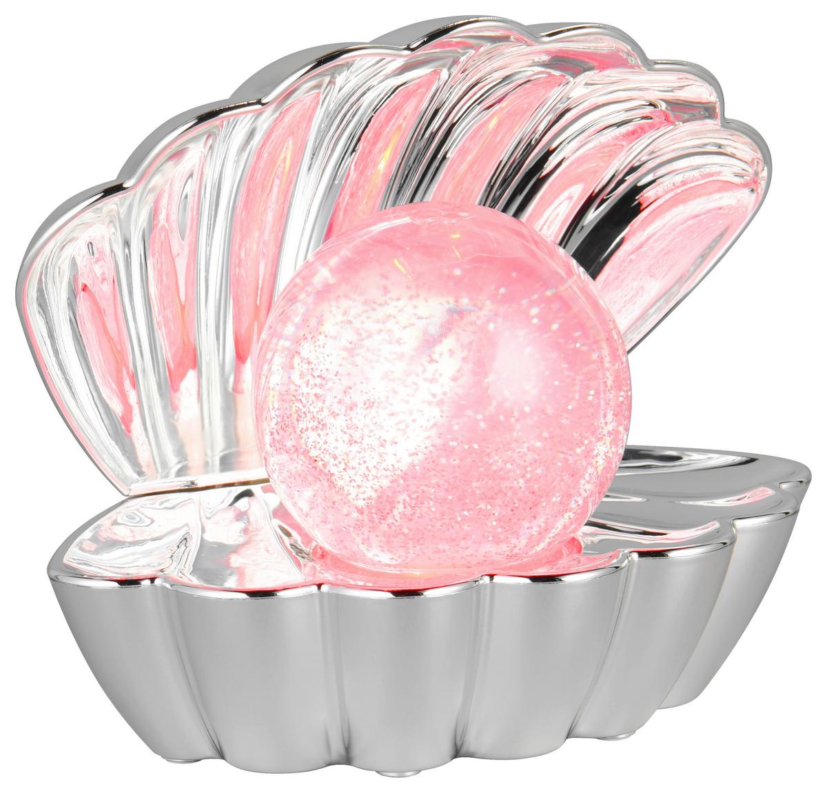 LED-Dekoleuchte Alfred Chromfarben max. 0,8 Watt - Chromfarben, Modern, Kunststoff (17,5/12,5/14,5cm) - Mömax