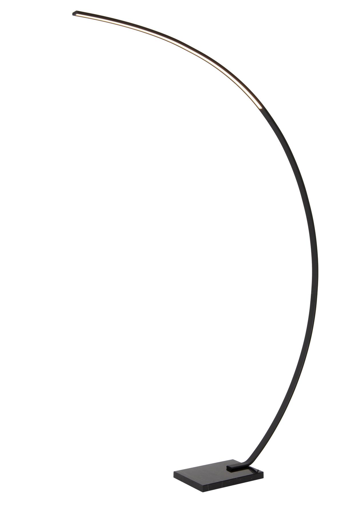 LAMPA ŁUKOWA 44700/11/30 CURVE - czarny, Design, metal (140.4/22/192cm) - Lucide