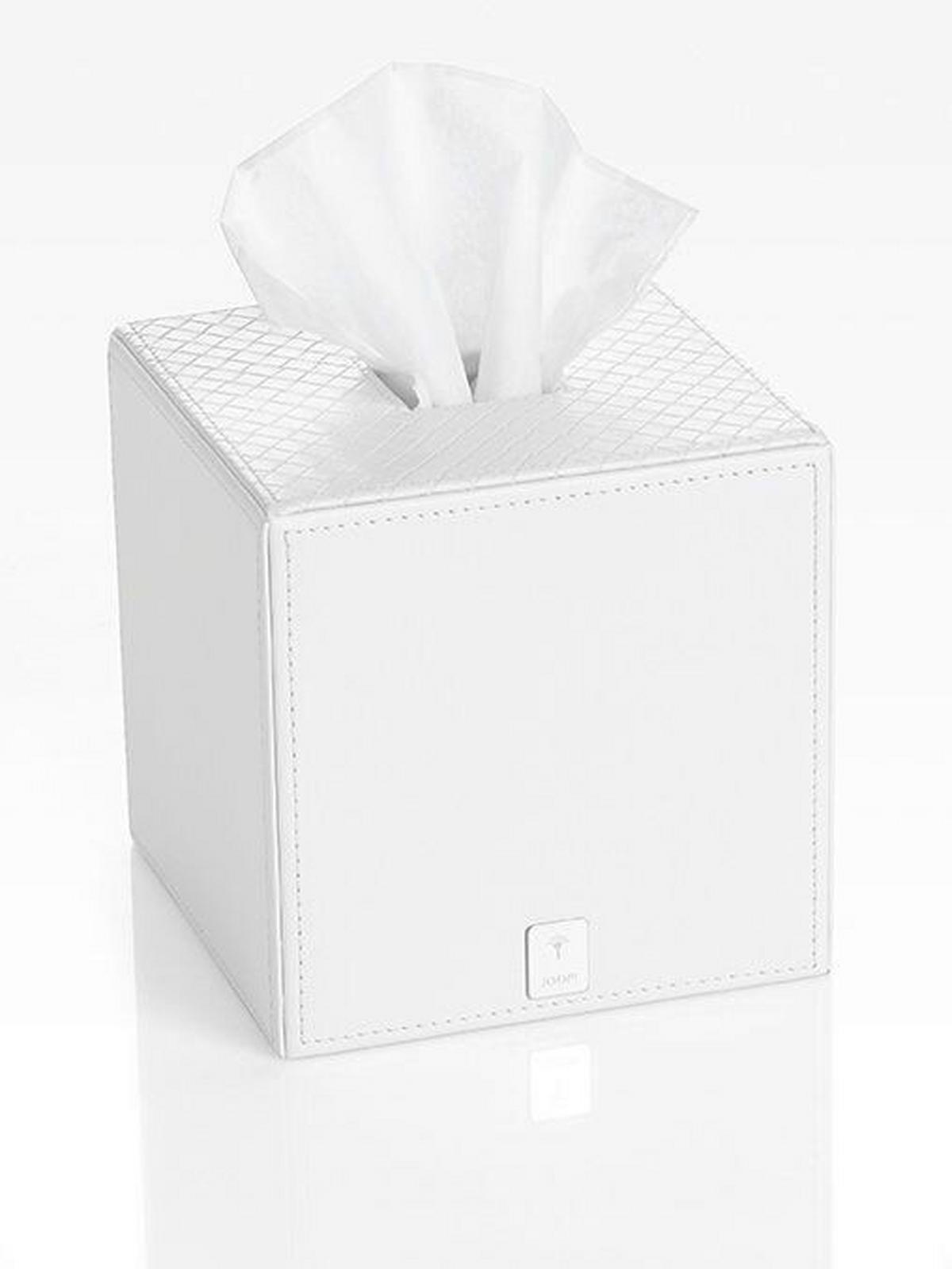 DOZOWNIK RĘCZNIKÓW PAPIEROWYCH JOOP! HOMELINE - biały, Design, tworzywo sztuczne (13,3/13,3/13,3cm) - Joop!