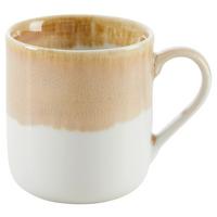 Kaffeebecher Saturn Beige ca. 340ml - Beige, MODERN, Keramik (340ml) - Mömax