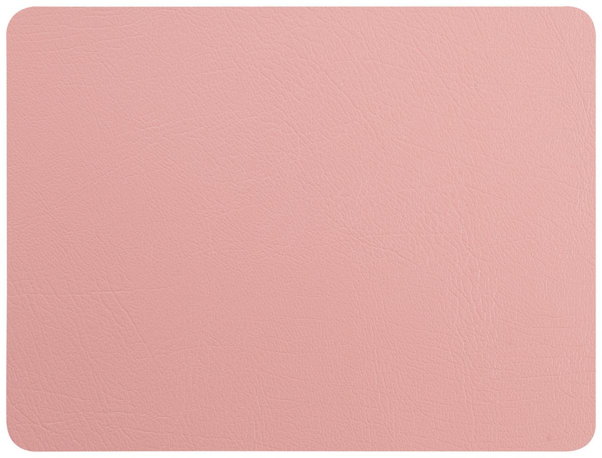 Étkezőalátét Jette - rózsaszín, bőr (33/42cm) - Premium Living