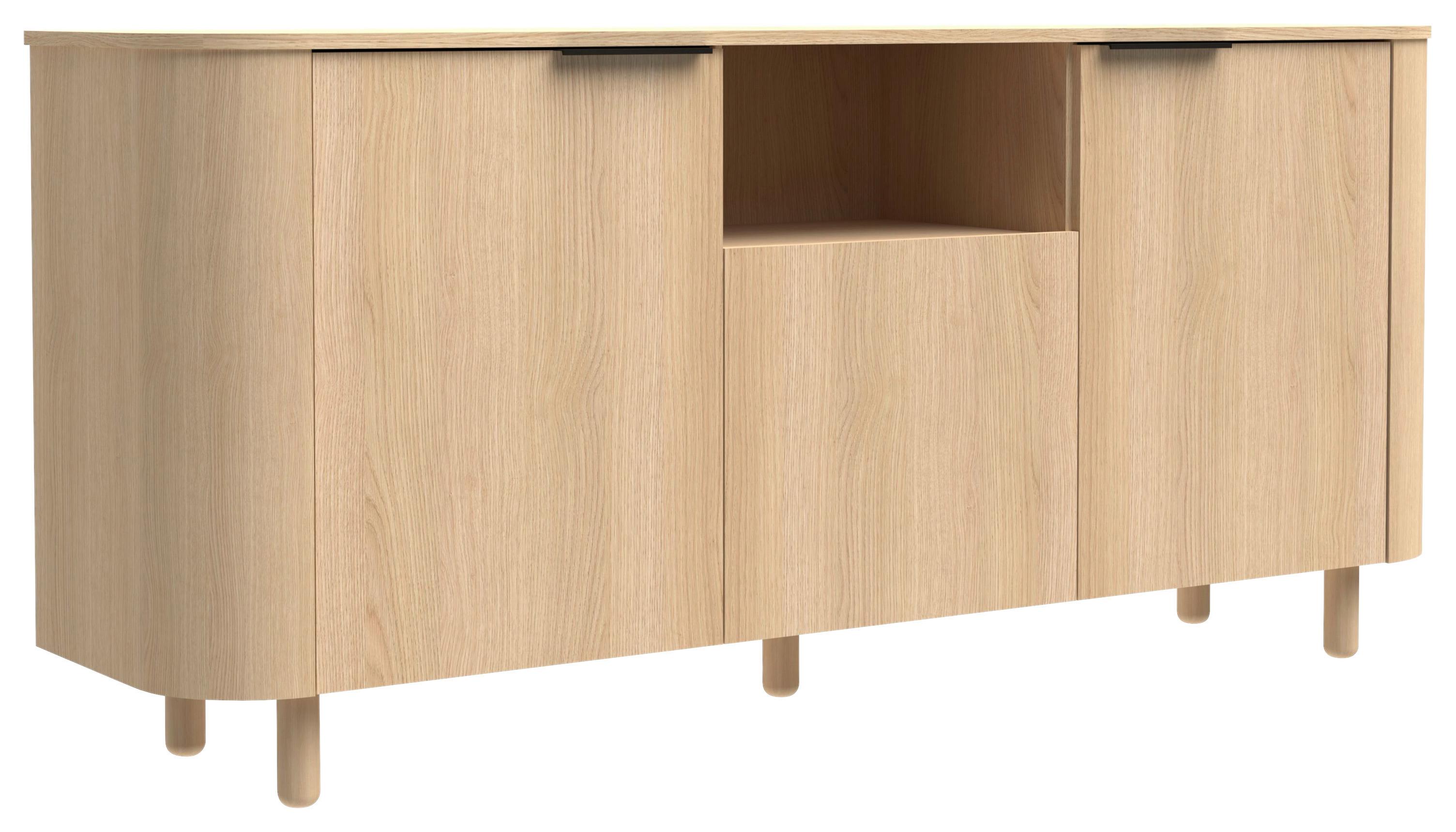 Sideboard Roma Eichefarben - Eichefarben, MODERN, Holz/Holzwerkstoff (181/82/43cm) - Mömax