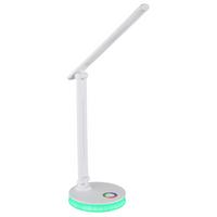 Namizna Led-svetilka Geraldo, S Sijalko - bela/opal, Design, umetna masa (28/15/50cm) - Globo