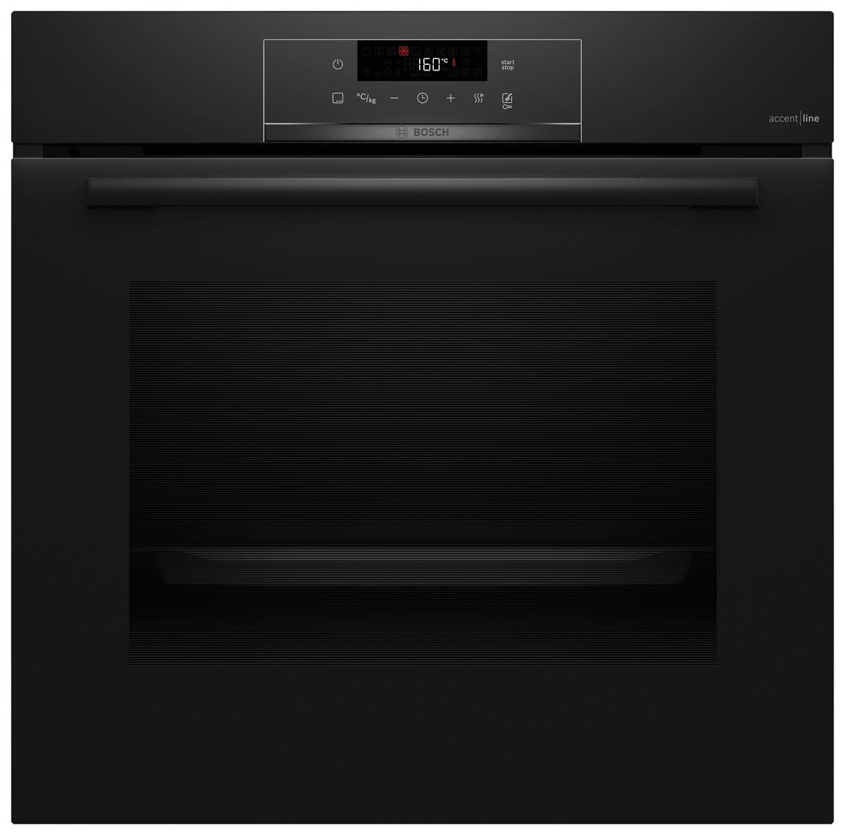 Einbaubackofen HBA4720B3 - Schwarz, MODERN, Glas/Metall (59,5/59,4/54,8cm) - Bosch