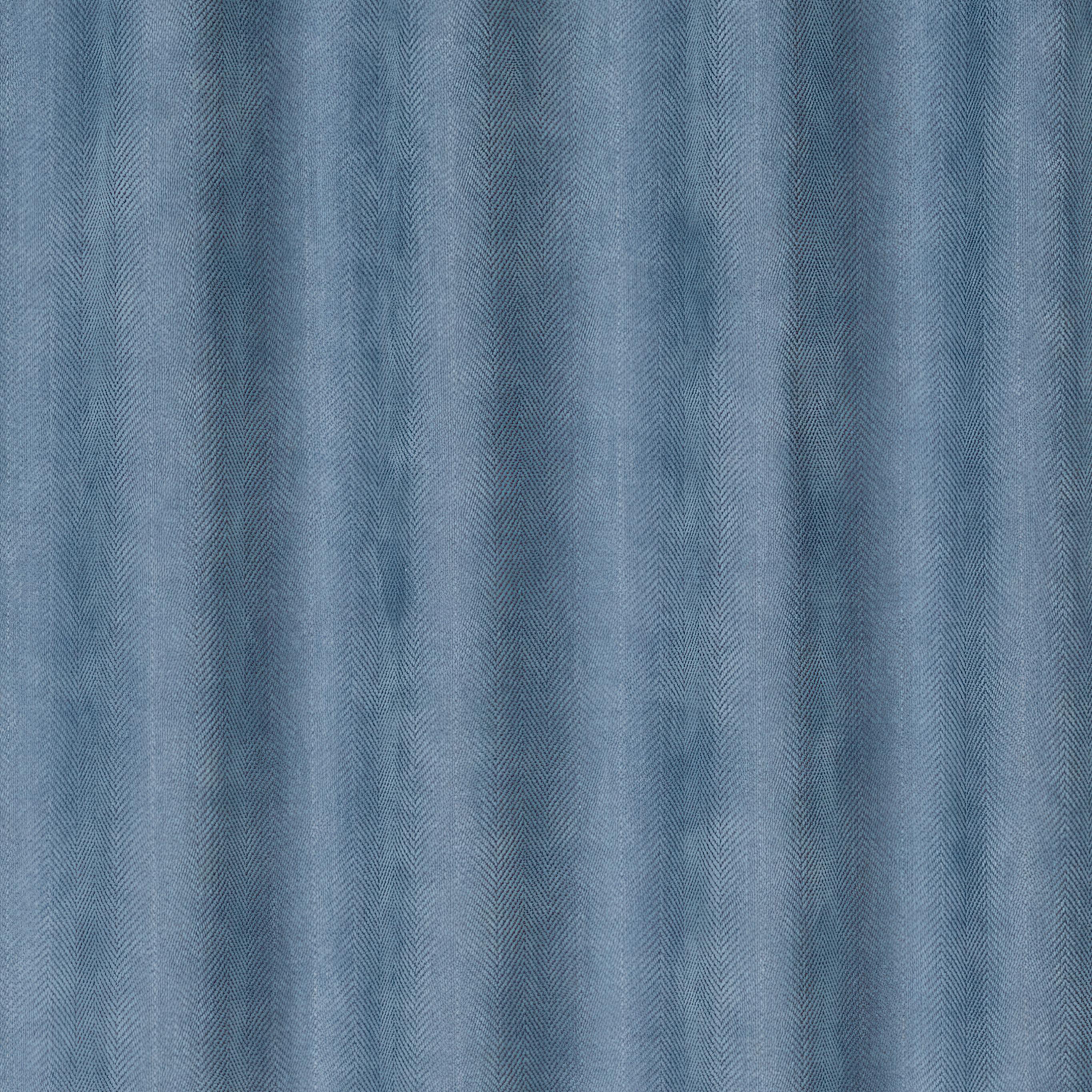 GARDINLÄNGD LINUS - blå, Design, textil (140/255cm) - Premium Living