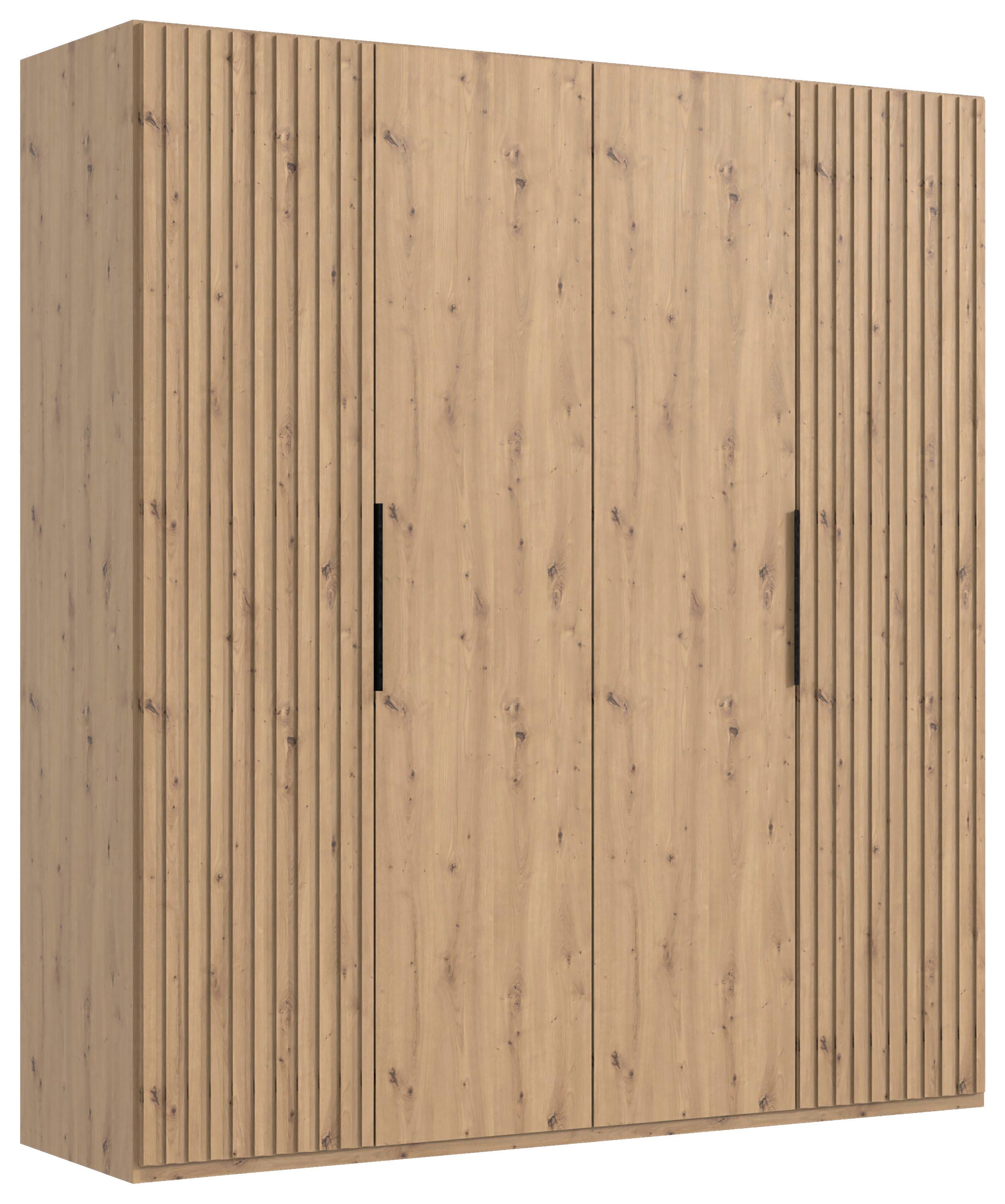 DULAP USI ROTATIVE ANDORRA - stejar Artisan, Modern, material pe bază de lemn (200/216/58cm) - Modern Living