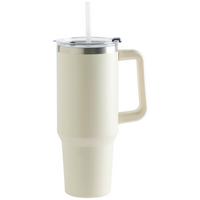Thermobecher Betty Beige ca. 1,2 l - Beige, Modern, Kunststoff/Metall (16.5/10/32cm) - Mömax