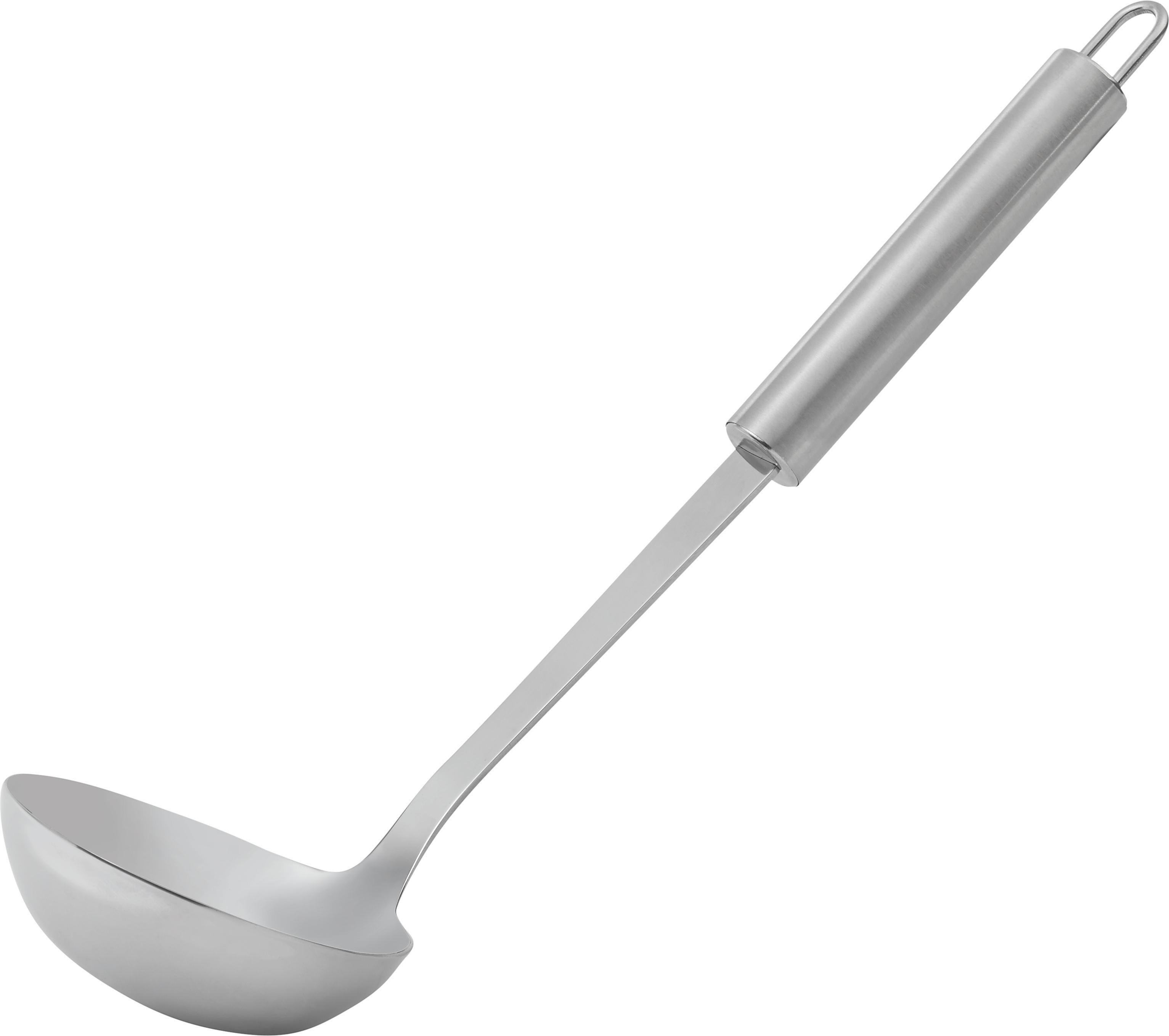 Schöpflöffel Dani Edelstahlfarben - Edelstahlfarben, Metall (28cm) - Mömax modern living