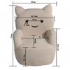 FÅTÖLJ KITTI -TREND- - vit, Romantik / Lanthus, trä/textil (59/72/58cm) - Mömax