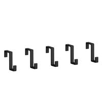 Haken-Set Systemstyle Schwarz - Schwarz, MODERN, Metall (0,5/2,7/3cm) - System Style