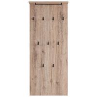 Garderobenpanel Cosmo ca.50x120,6x19,9cm Wildeiche - Wildeiche, Design, Holzwerkstoff (50/110,6/20,9cm) - MID.YOU