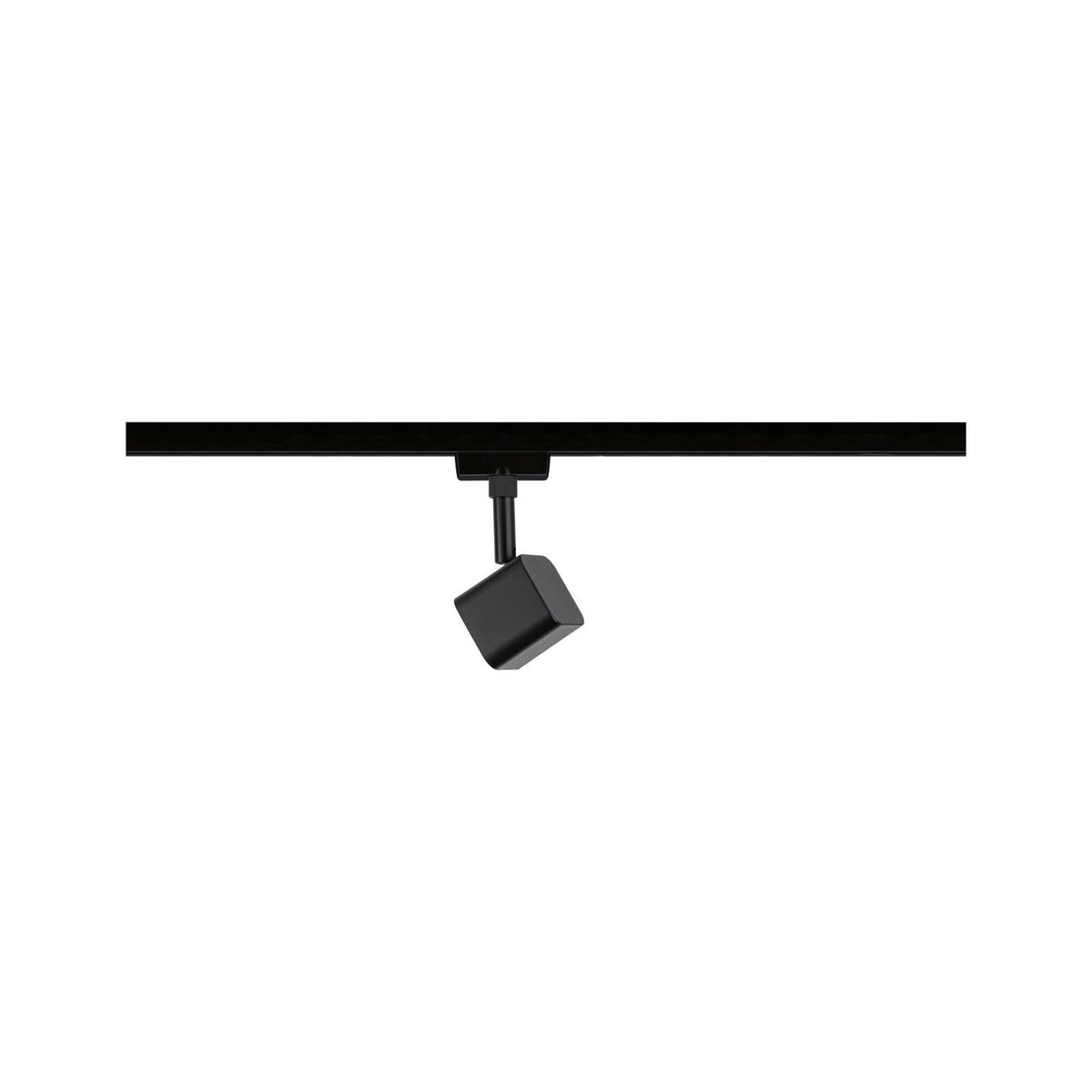 Schienensystem-Strahler Urail Muri Schwarz max. 4 Watt - Schwarz, Design, Glas/Metall (14/5/5cm) - Paulmann