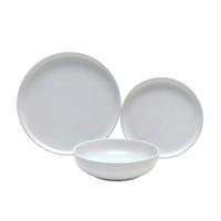 Serviciu de masă Michi - alb, Modern, ceramică - Mömax