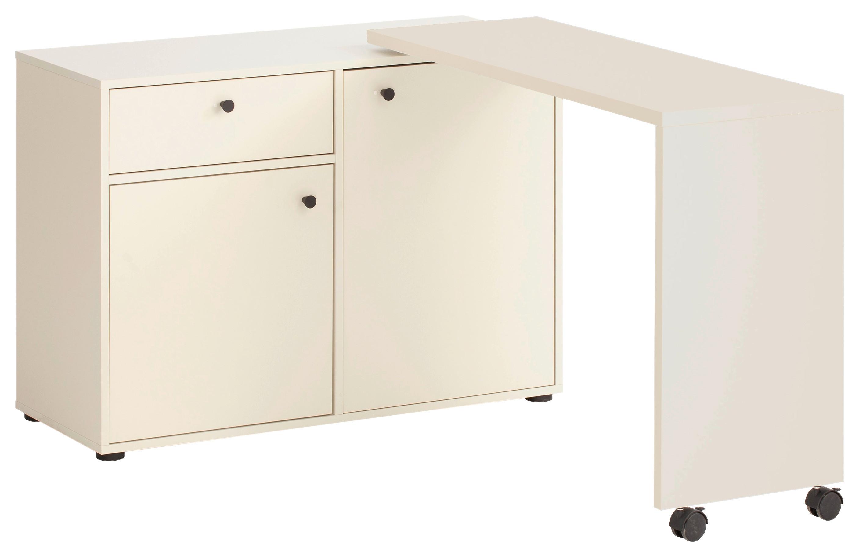 Pisalna Miza Lovund, Bež - bež, Design, leseni material (104,6/39/75,3cm) - MID.YOU