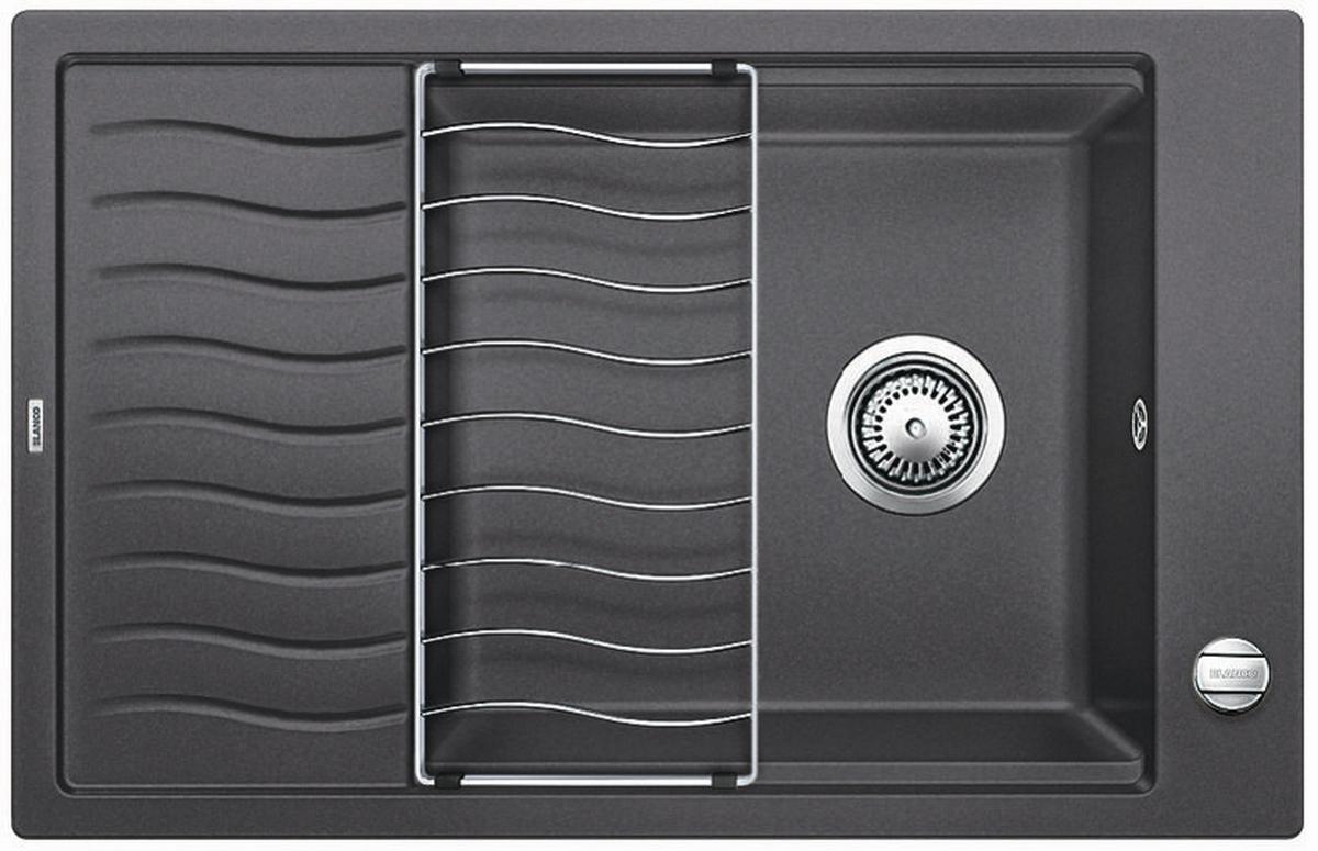 Spüle Blanco Elon XL6S - Grau, MODERN, Stein (78/50cm) - Blanco