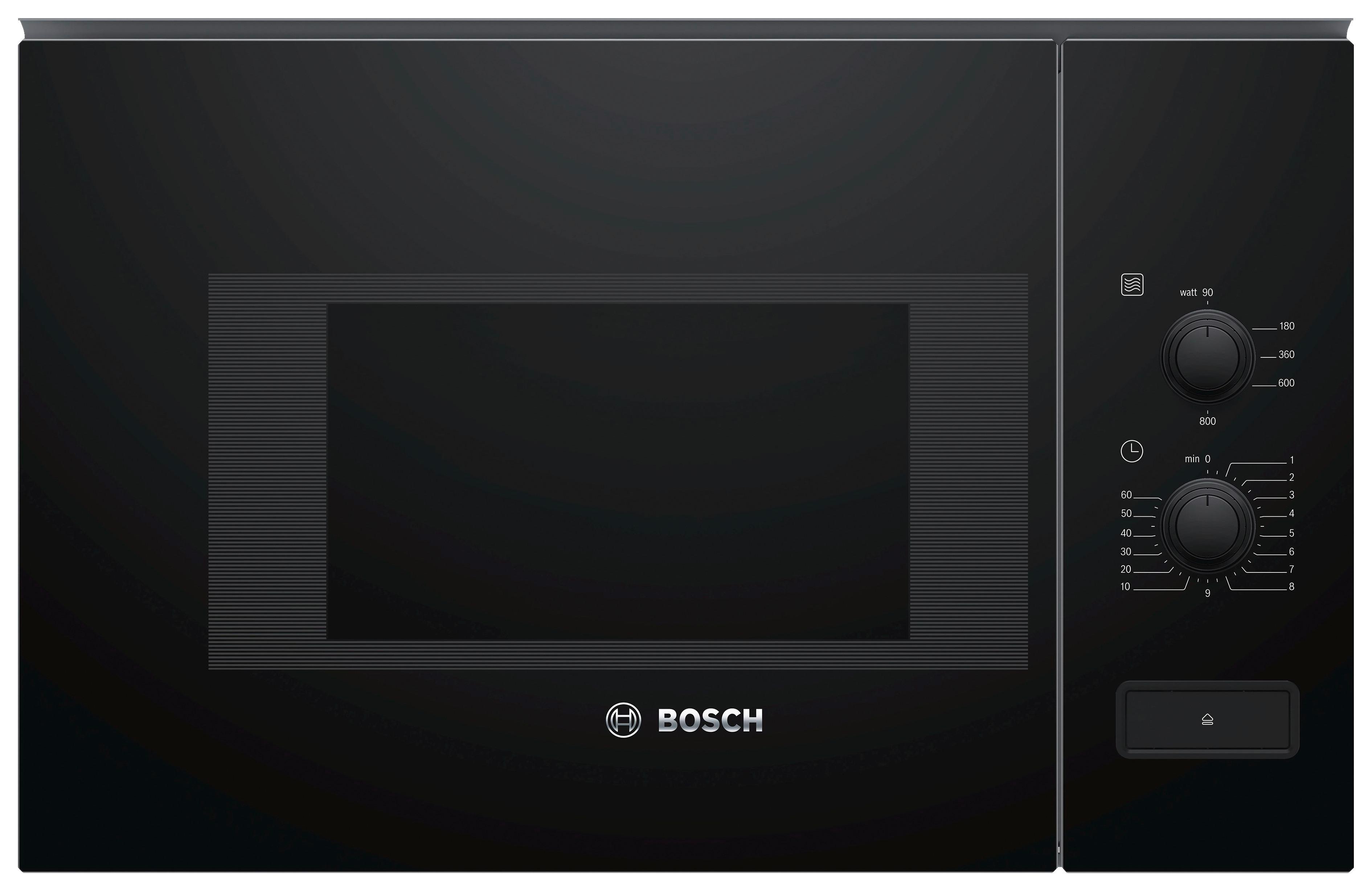 Einbaumikrowelle BFL520MB0 in Schwarz - Schwarz (59,4/38,2/31,7cm) - Bosch