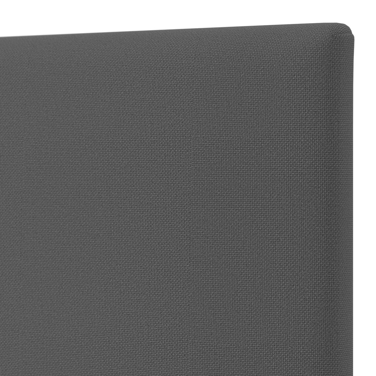 Box Ágy Lucy - szürke, Modern, faalapú anyag/textil (180/200cm) - Bessagi Home