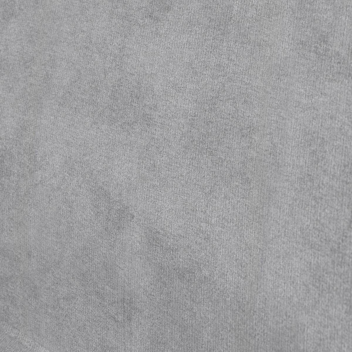 Schwingstuhl Nubia Grau Bouclé Gepolstert - Chromfarben/Eichefarben, MODERN, Holz/Textil (44/90/59cm) - Bessagi Home
