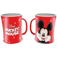 DZIECIĘCA FILIŻANKA SCMG28063 - MICKEY & MINNIE - jasnoczerwony, Basics, ceramika (13/11,5/9,5cm) - Disney
