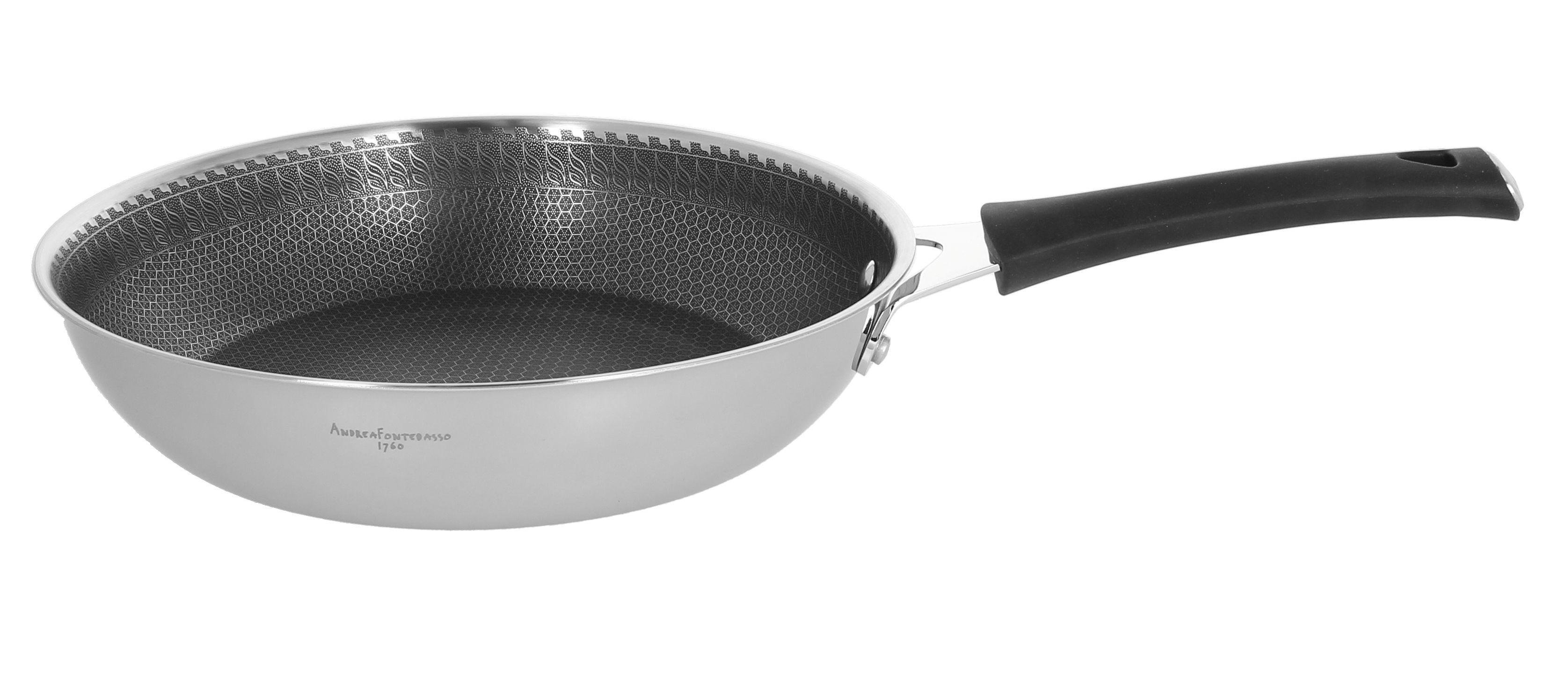Tava Luxury Design, Ø: 28cm - srebrne boje, Basics, metal (6/28/28cm) - Tognana