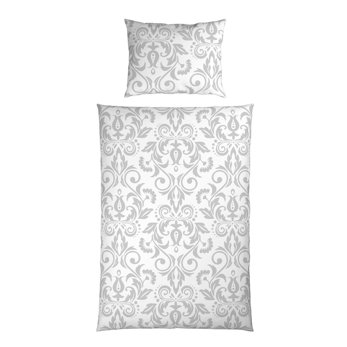 Lenjerie de pat Aktion cca. 140x200/50x70 cm - gri deschis, textil (140/200cm) - Mömax