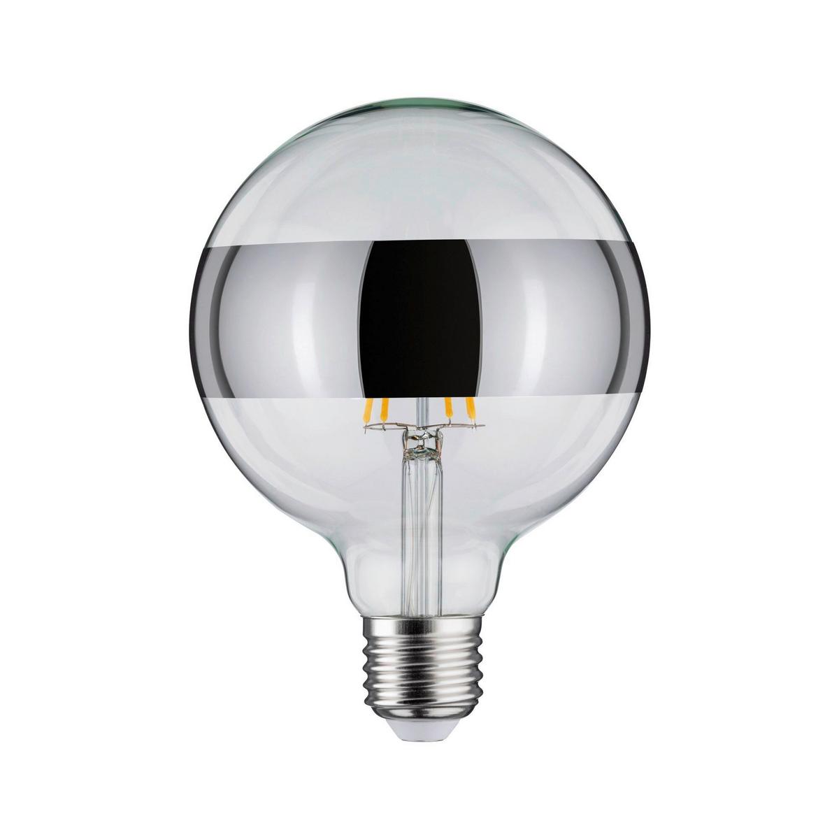 LED-Leuchtmittel 28681 max. 6,5 Watt - Klar/Silberfarben, Basics, Glas (17,4cm) - Paulmann