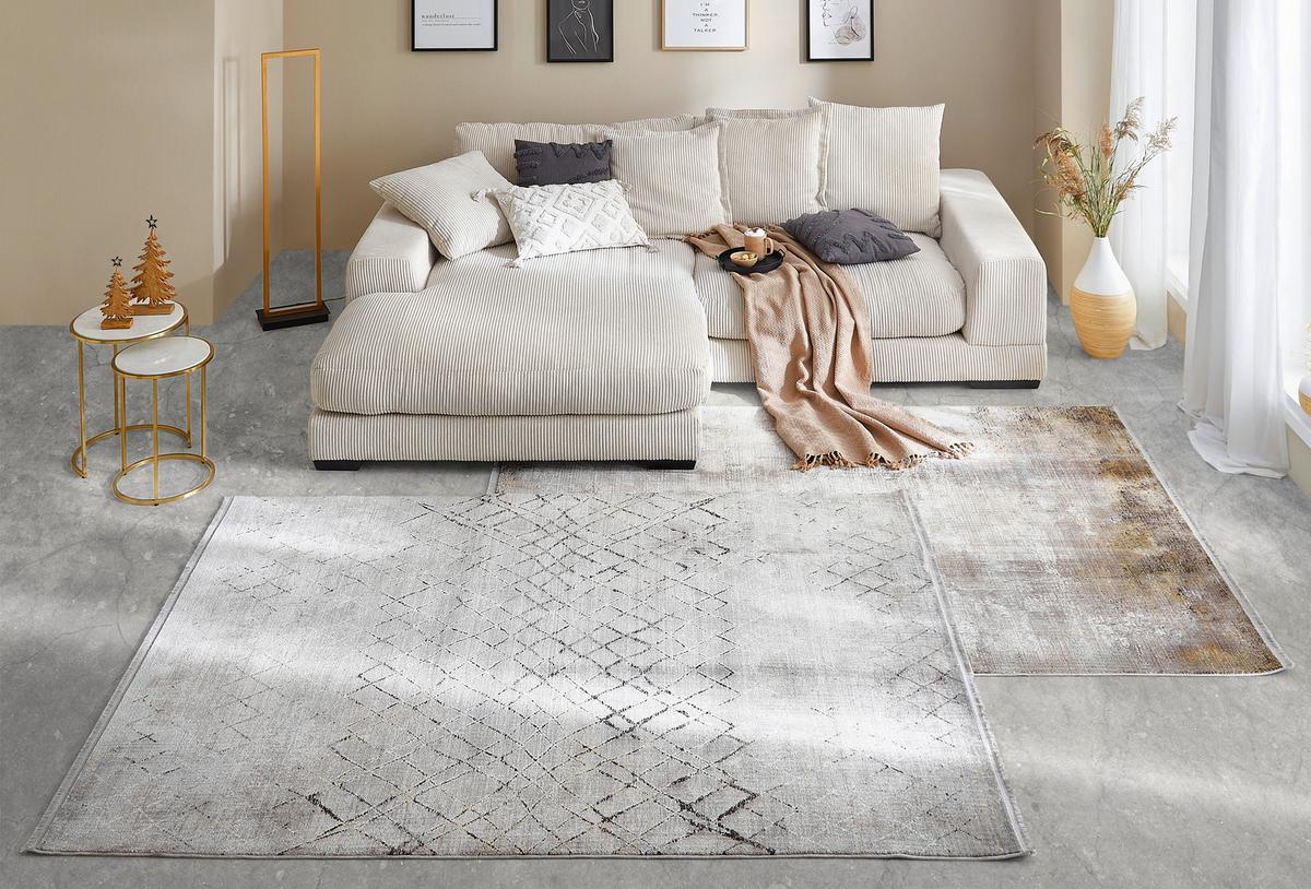 Fertigvorhang Bio-Luise 2 Stk. in Weiss ca. 140x255-267cm - Weiss, Natur, Textil (140/267cm) - ecoTree