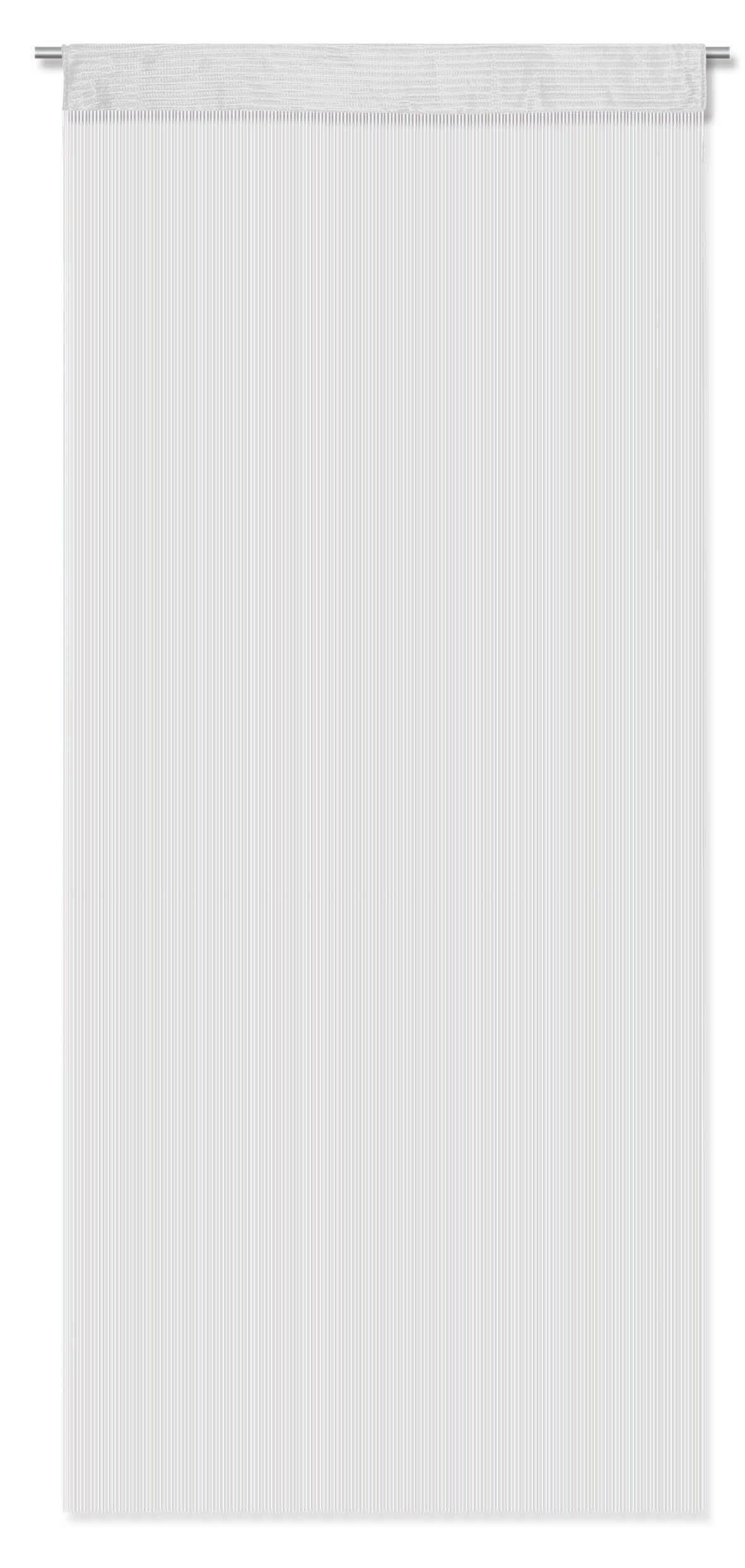 Zsinórfüggöny Hammer - fehér, textil (90/245cm) - Best Price