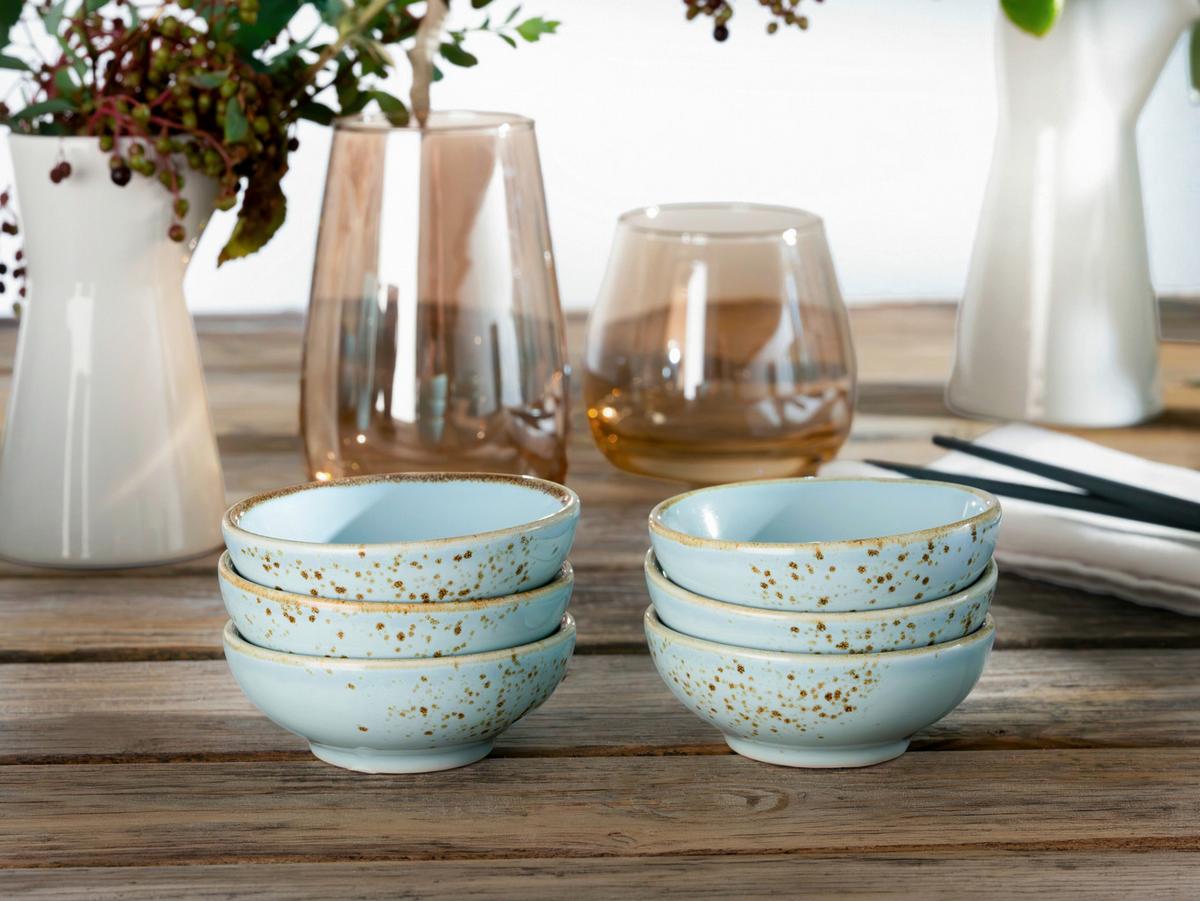 Dipschalenset 22091 Nature Collection - Pastellblau, Trend, Keramik (8cm) - Creatable