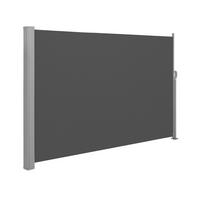 Rollbare Seitenmarkise Grau ca. 300x180cm - Dunkelgrau/Grau, Basics, Textil/Metall (300/180cm) - Modante