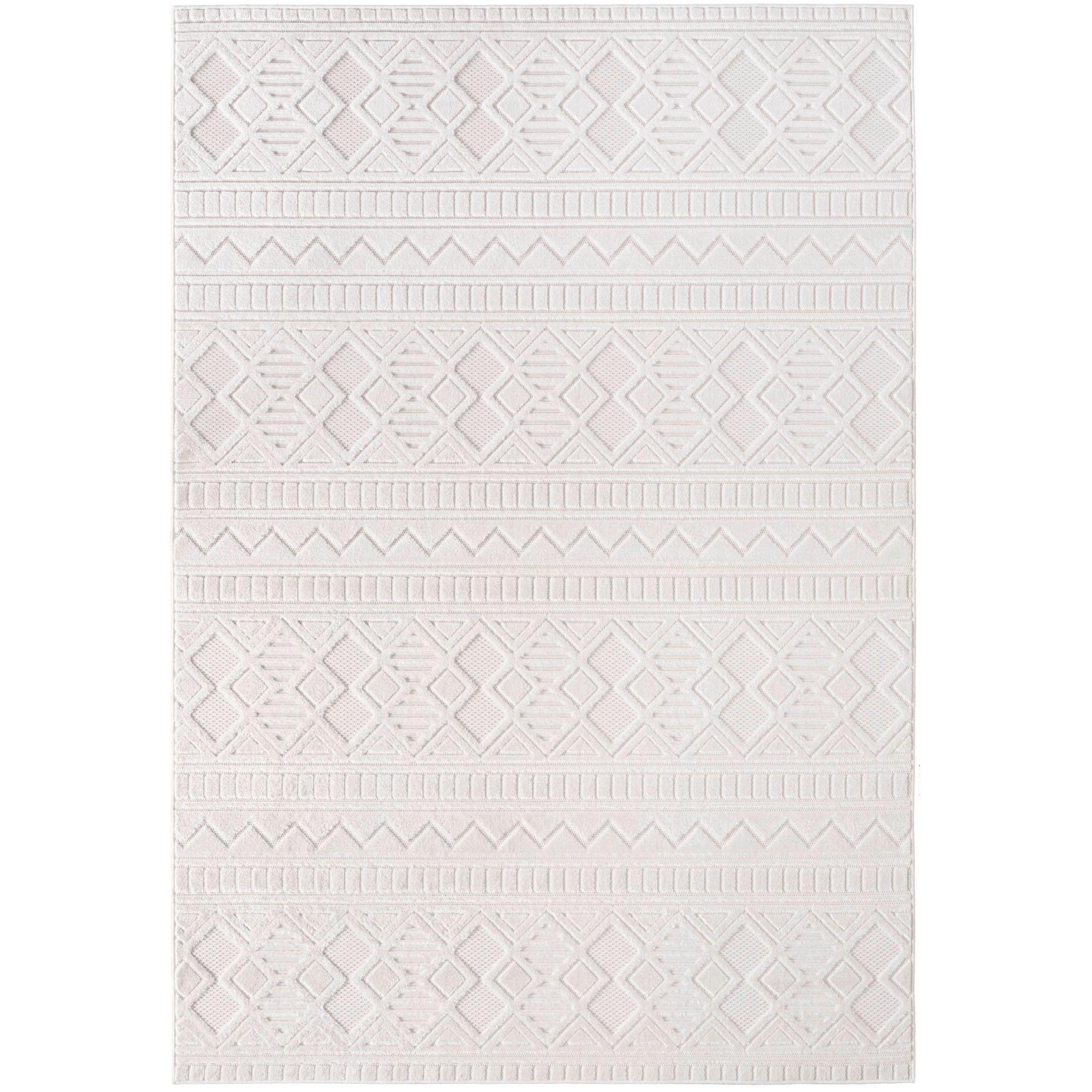 Flachwebeteppich Doha Creme ca. 240x340cm - Creme, Basics, Textil (240/340cm)