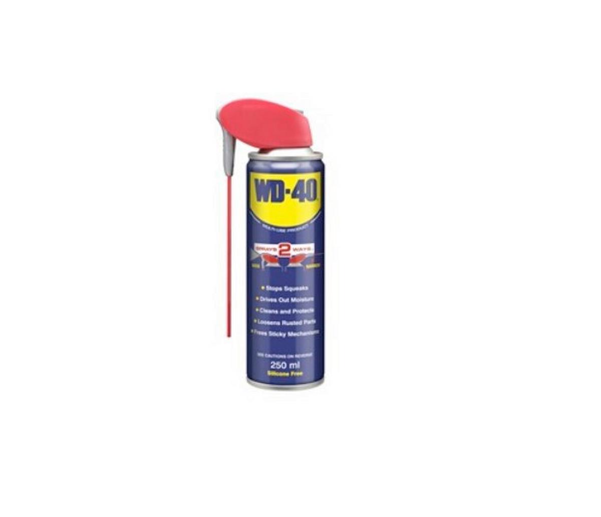 Univerzális Spray Wd40 Smartstraw 250ml - műanyag/fém