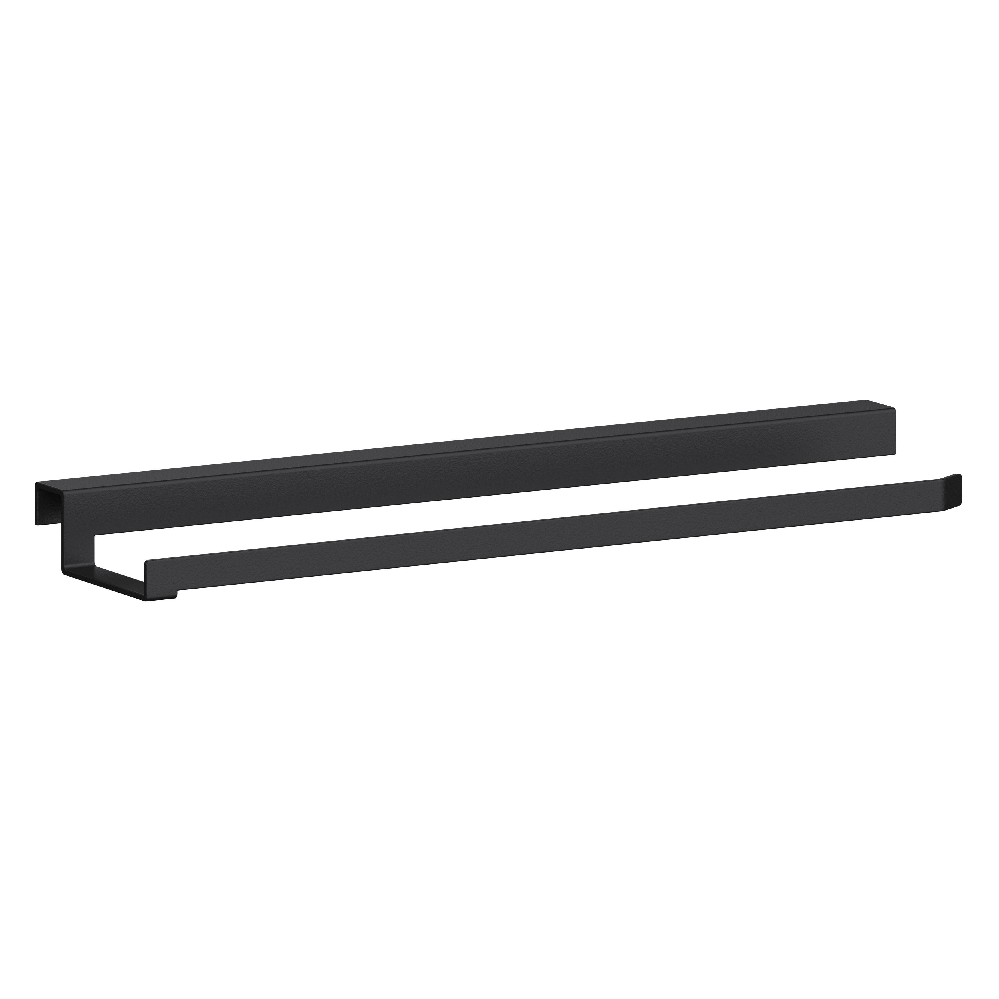 Küchenrollenhalter Systemstyle Schwarz - Schwarz, MODERN, Metall (29/2,5/8cm) - System Style