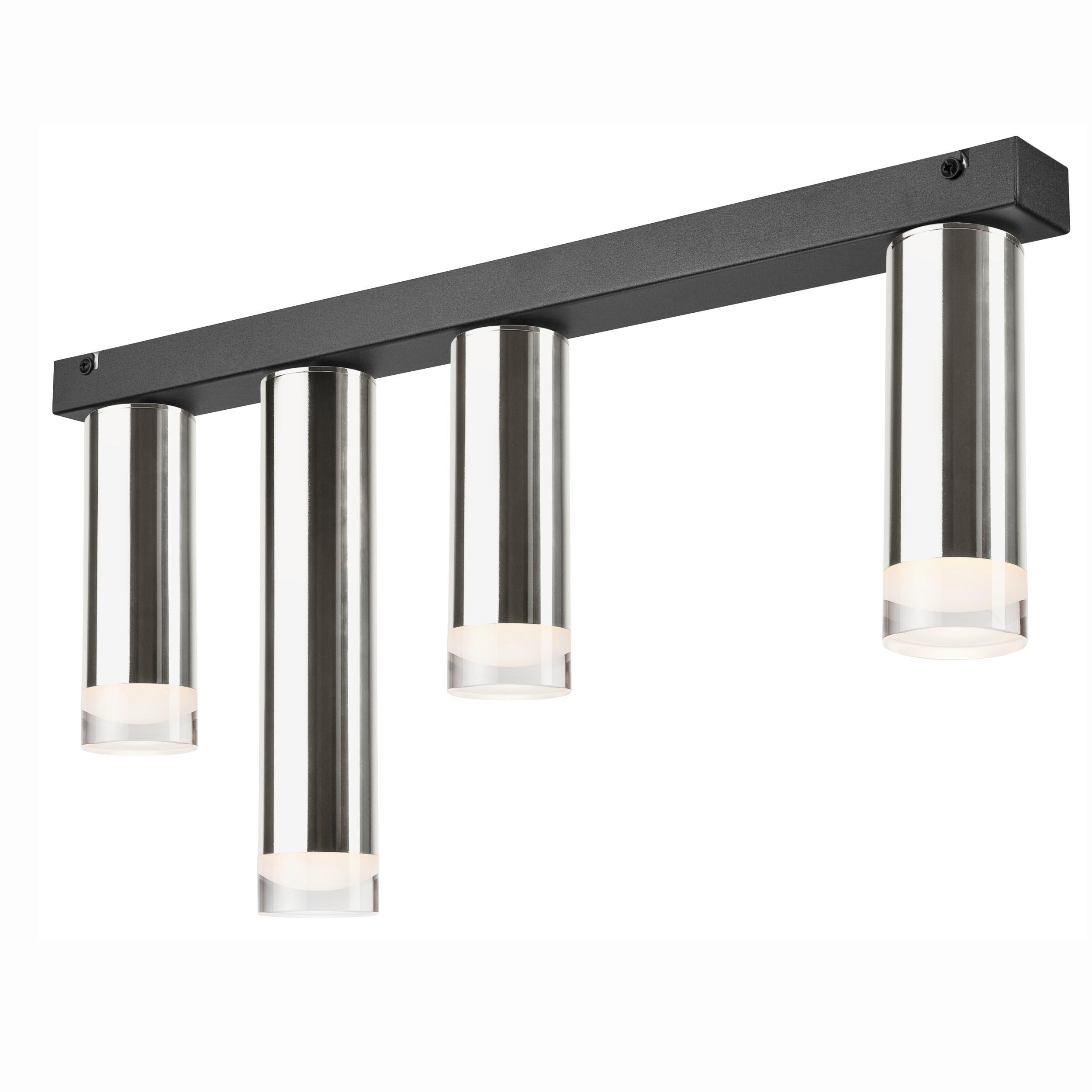 LAMPA SUFITOWA 39725 DIEGO - kolor chromowy, Design, metal (32/6/60cm)