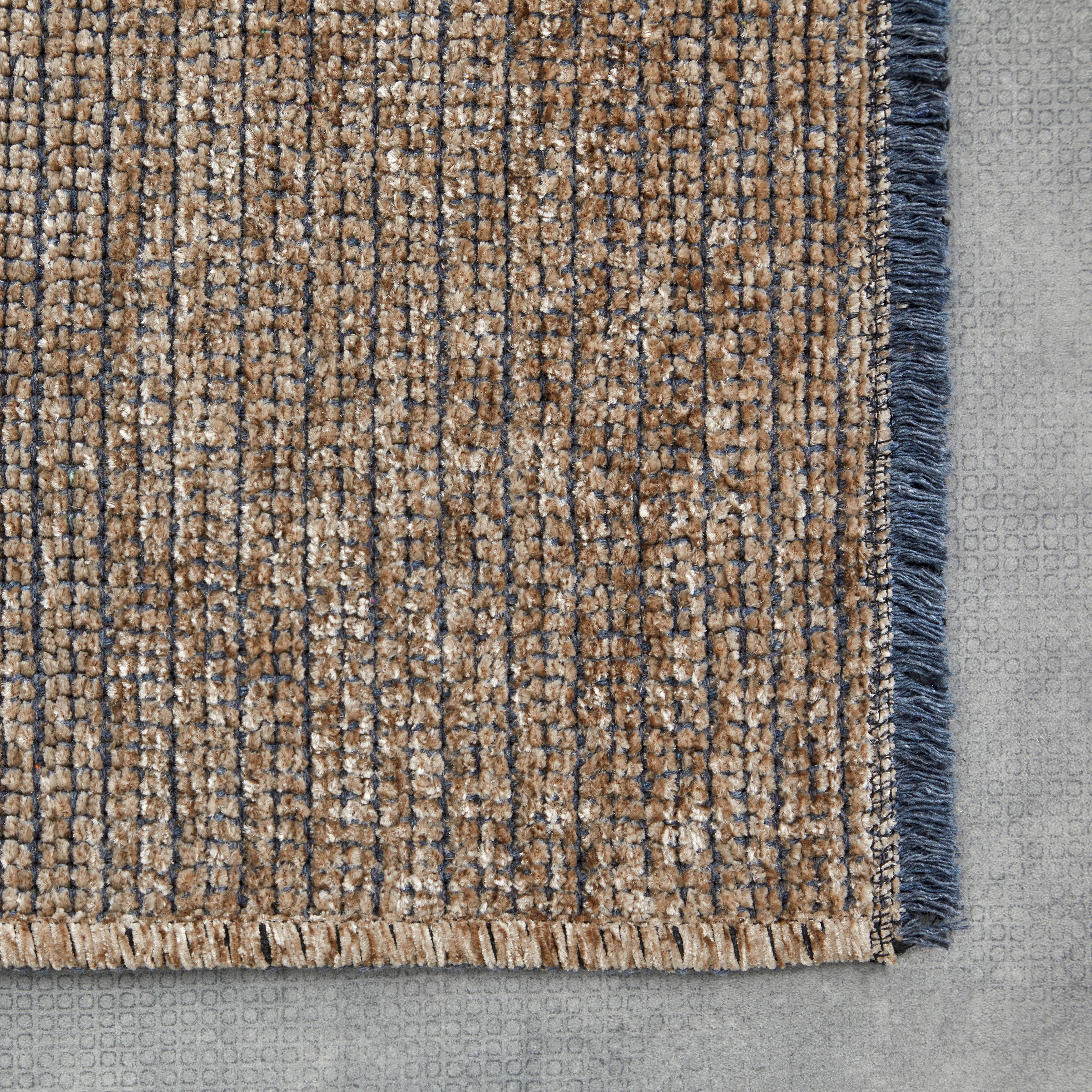 VÄVD MATTA SILKE 1 - brun, Romantik / Lanthus, textil (80/150cm) - Mömax