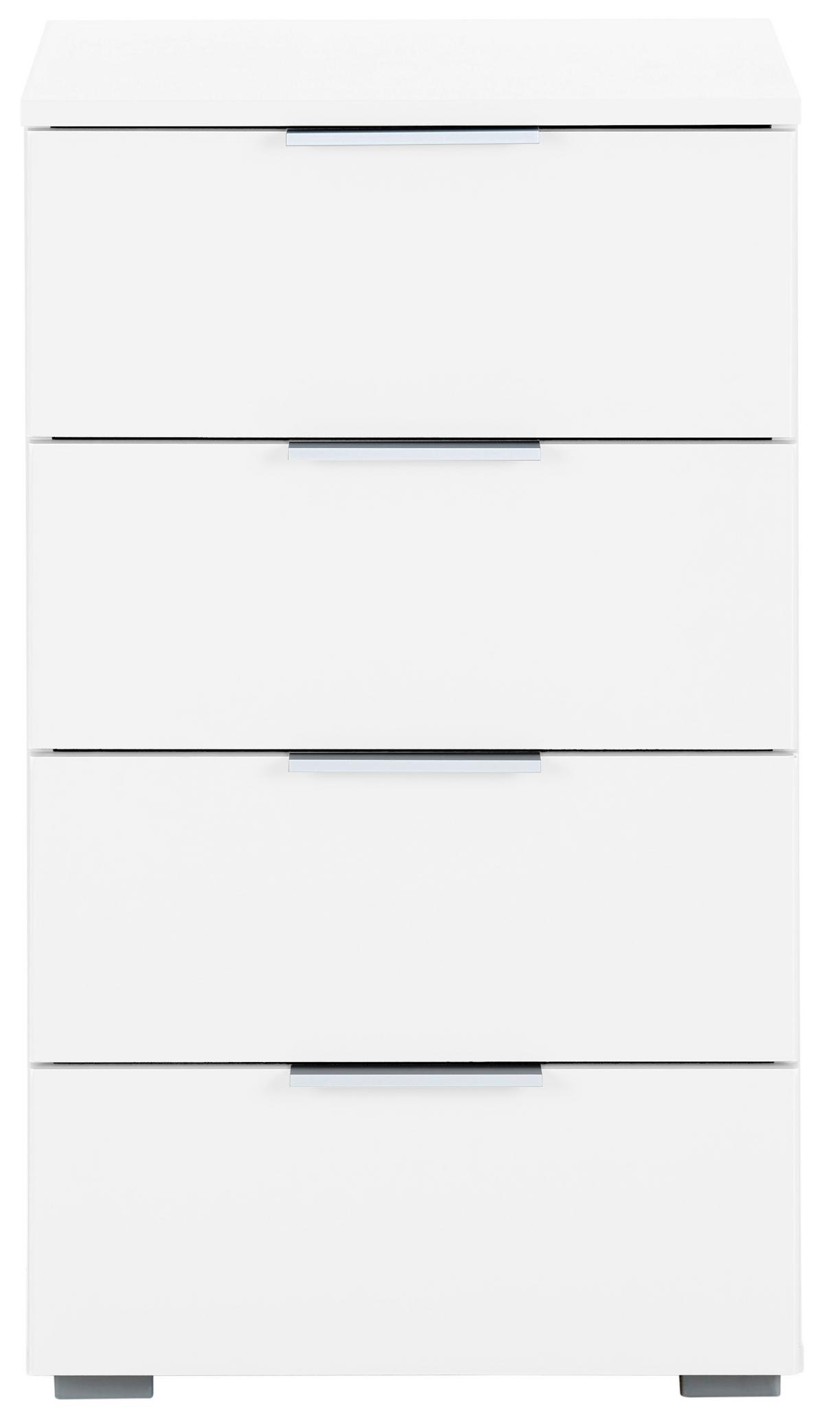 NOPTIERA ALABAMA - alb, Modern, material pe bază de lemn (47/81/42cm) - Modern Living