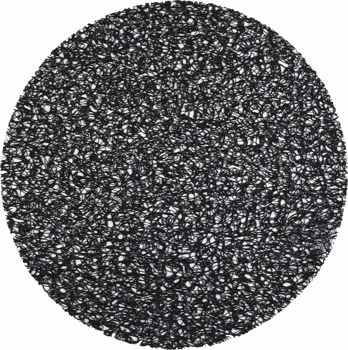 Podmetač Za Stol Win - bijela/tamno siva, Moderno, plastika (38cm)