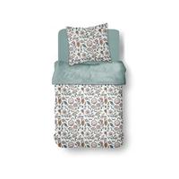 Posteljina Flora Lux 140x200/60x80cm - višebojno, Moderno, tekstil (140/200cm)