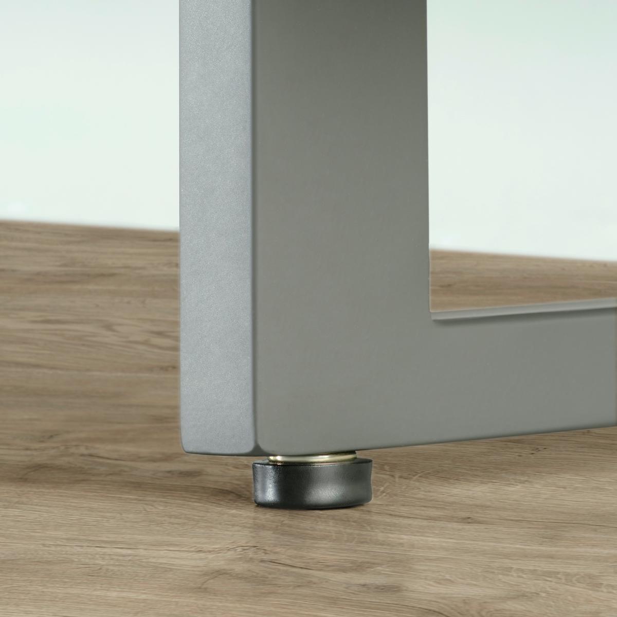 TV-Element in Wildeiche - Wildeiche/Schwarz, Modern, Holzwerkstoff/Metall (203/59/50cm) - Premium Living