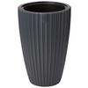 Okrasni Lonček Mira 30 - antracit, Konvencionalno, umetna masa (29,0/48,0cm) - Mömax