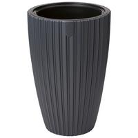 Okrasni Lonček Mira 30 - antracit, Konvencionalno, umetna masa (29,0/48,0cm) - Mömax