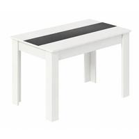 Esstisch Vcm Esstisch "disalo" 140x80 - Weiss/Anthrazit, Modern, Holzwerkstoff (140/80/75cm) - MID.YOU